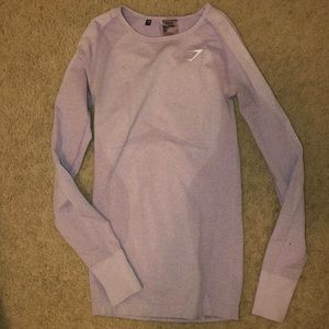 GymShark seamless long sleeve